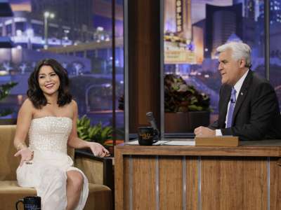 Vanessa Hudgens At Tonight Show With Jay Leno