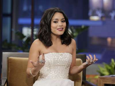 Vanessa Hudgens At Tonight Show With Jay Leno