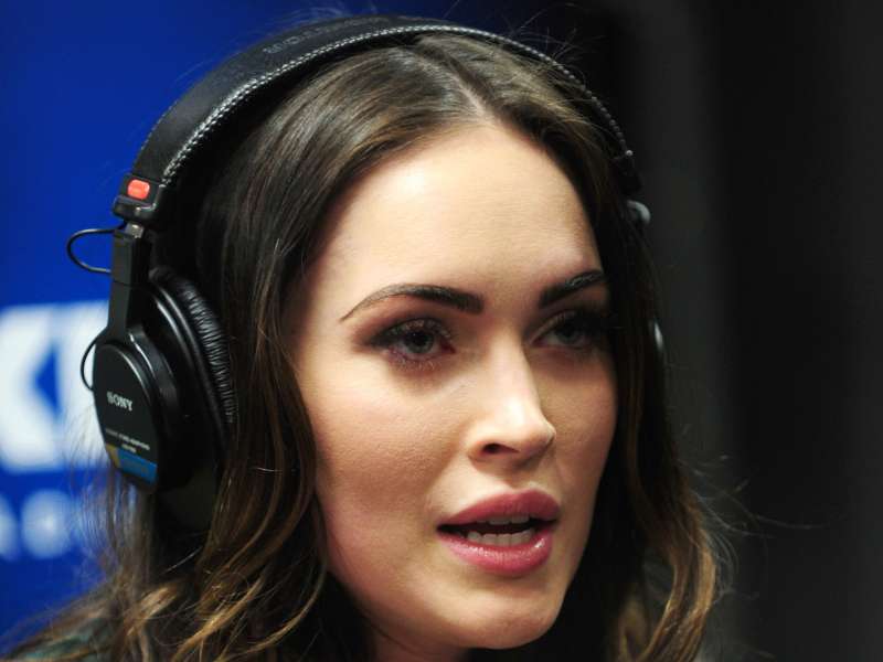 Megan Fox Visits SiriusXM Radio In NY Wallpaper