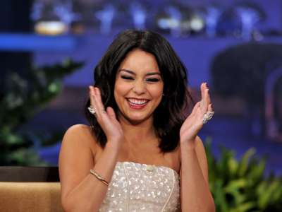 Vanessa Hudgens At Tonight Show With Jay Leno