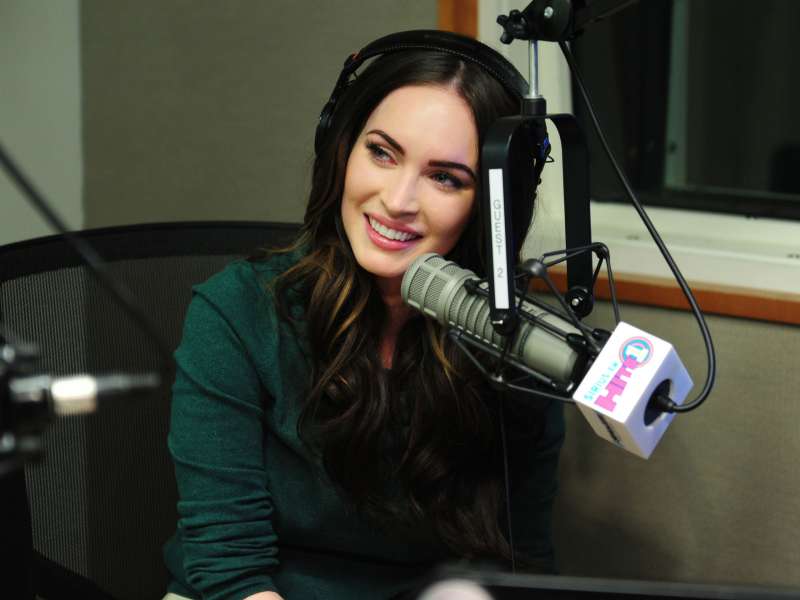 Megan Fox Visits SiriusXM Radio In NY Wallpaper