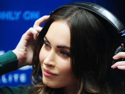 Megan Fox Visits SiriusXM Radio In NY