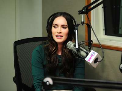 Megan Fox Visits SiriusXM Radio In NY