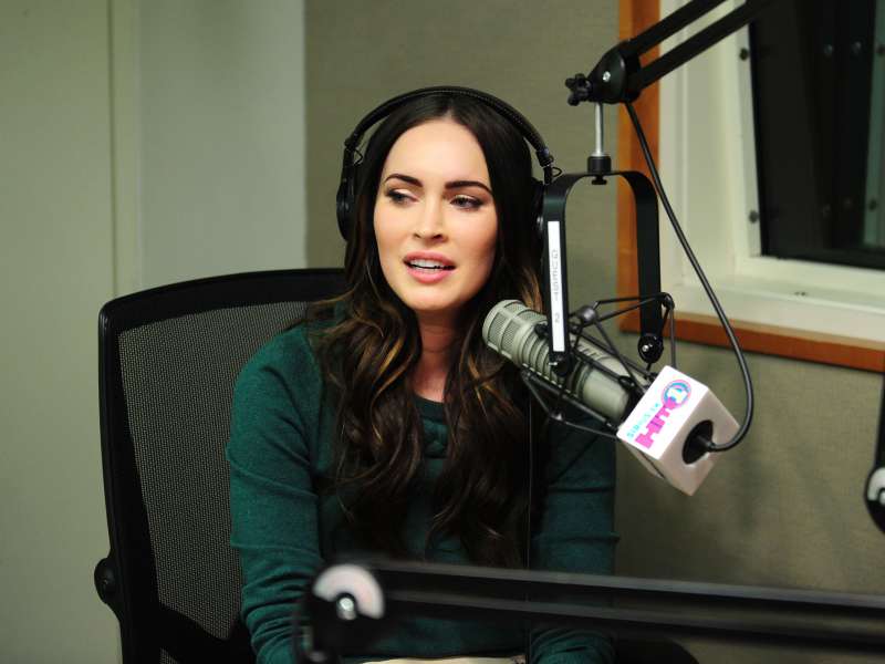 Megan Fox Visits SiriusXM Radio In NY Wallpaper