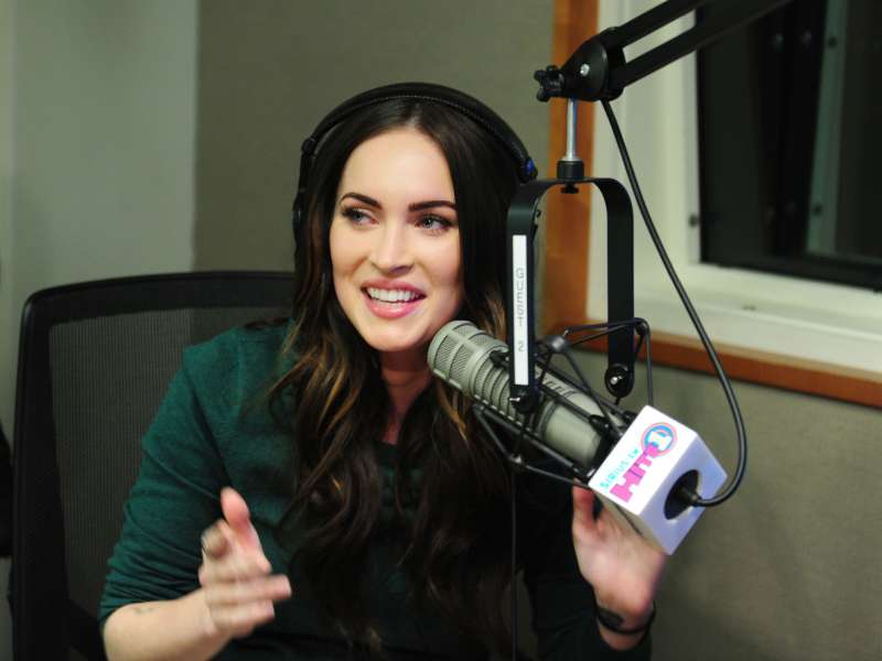 Megan Fox Visits SiriusXM Radio In NY Wallpaper