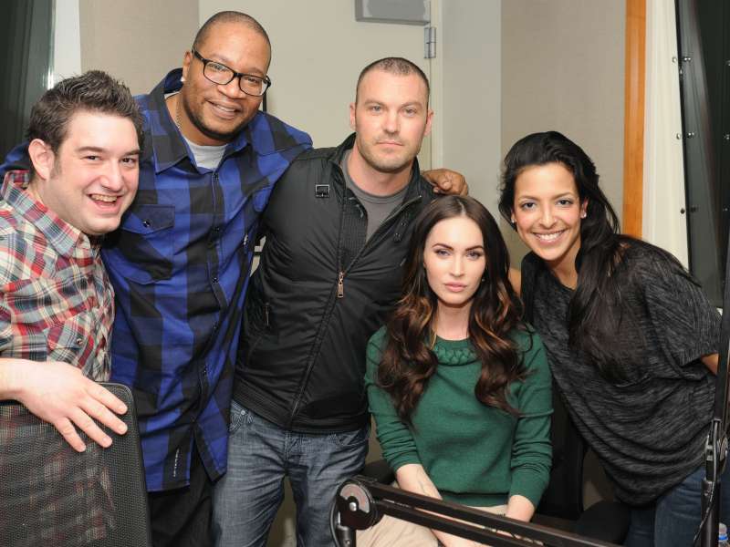 Megan Fox Visits SiriusXM Radio In NY Wallpaper