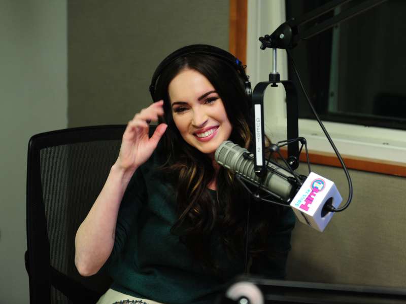 Megan Fox Visits SiriusXM Radio In NY Wallpaper