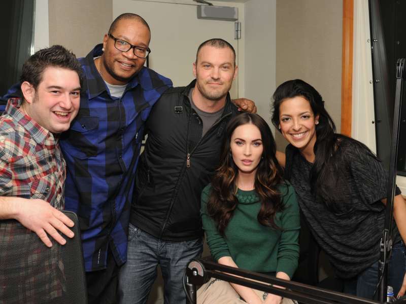 Megan Fox Visits SiriusXM Radio In NY Wallpaper