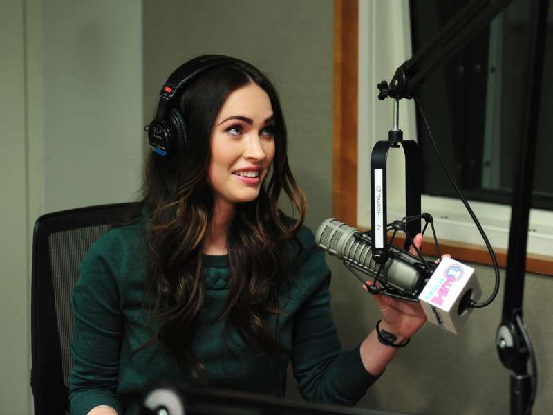 Megan Fox Visits SiriusXM Radio In NY Wallpaper