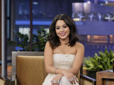 Vanessa Hudgens At Tonight Show With Jay Leno