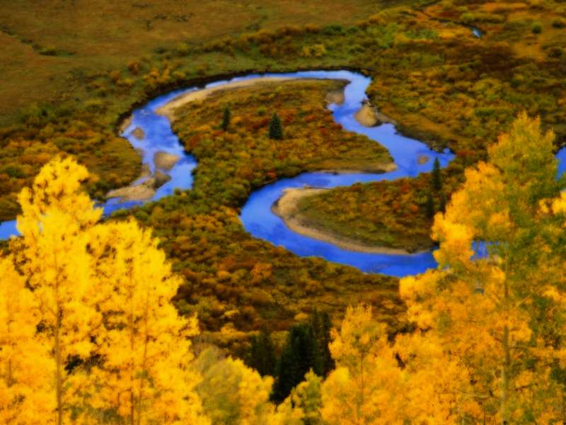 Autumn River Desktop Wallpaper 45376 Wallpaper
